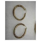 10 Kt Gold Hoops3.83 gram