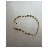 14KT Gold 7ï¿½ Bracelet 4.54 gram