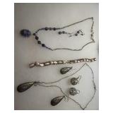 Silvertone Costume Jewelry