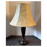 Dark metal base, table lamp