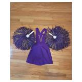 Vintage Viking Cheerleading Uniform and Vintage