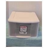 Sterilite Drawer. 19-5/8' x 16-1/8' x 9.5'