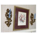 Beautiful picture with sconces