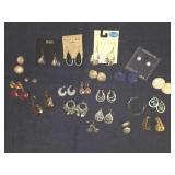 Assortment of earrings
