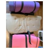 Cushions and mats
