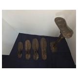 Vintage cast iron shoe cobbler