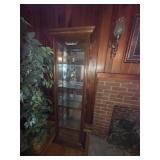 Curio cabinet  4 shelves