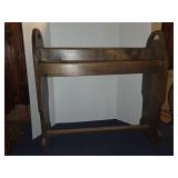 Vintage quilt rack