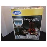 Dr. Scholls foot bath