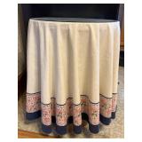 Hard plastic/cardboard side table with