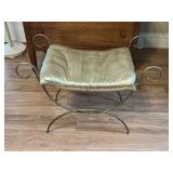 Vintage vanity stool