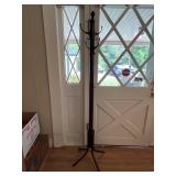 Vintage metal coat rack