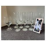 Wine glasses & stopper