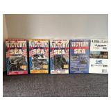 New, set of 4 VHS, Victory at Sea & A call to