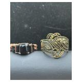 Beautiful rhinestone fashion rings stretch bands