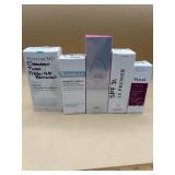 New Face cleansers and creams
