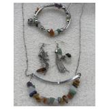 Paparazzi Jewelry Pebble Prana Multi Necklace &