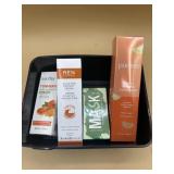 Mixed Brands exfoliates and creams