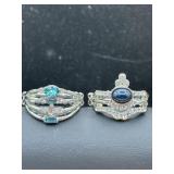 Beautiful Rhinestone fashion rings stretch bands