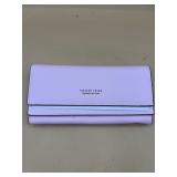 lavender-colored wallet is branded as 'FOREVER