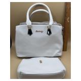 Danbaoly Women's Leather Handbag 2 pc