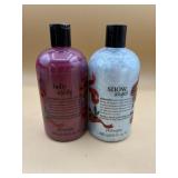 Philosophy 'holly & jolly' and 'snow angel'
