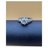 Beautiful Sterling Silver Engagement ring unsure