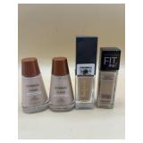 Makeup mixed brands foundation