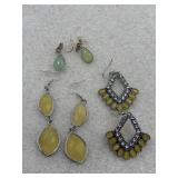 Just BEAM Happy' and  faceted yellow glass or