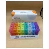 MEDca Monthly Pill Organizer designed for 31 days