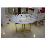 60" Round Display Table