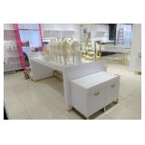 Large Display Table + 2  Display Cabinets