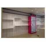 26 Feet Of White Slat Wall & Accessories ++++ 26 Feet Of White Slat Wall & Accessories ++++