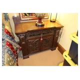 Antique Hand Carved Nightstands