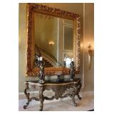 Italian Baroque Carved Console Table
