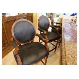 Theodore Alexander French XV Style Bar Stools (5)