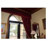 Large Decorative Curtains & Valance