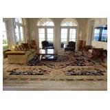Large Hand Knotted Oriental Rug