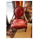 Probably Ethan Allen Francesca Leather Chair