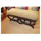 Antique or Caned Bench