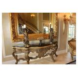 Pair Bronze Candle Holders