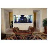 Egyptian Revival Style Mid Century Lounge Sofa