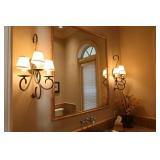 Pair Iron Wall Sconces