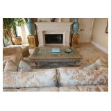Louis XV Style Shadow Box Coffee Table