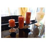 Vintage Italian Baroque Candle Holders (3)