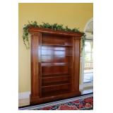 Tall Mahogany Bookcase