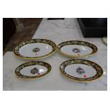 Deruta Set 4 Serving Platters