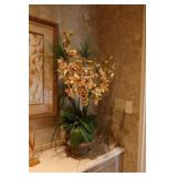 Pair of Decorative Floral Arrangement