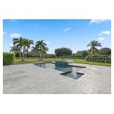 Blue Gray Marble/ French Pattern Pavers