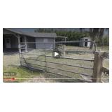 Pair of Galvanized Gates